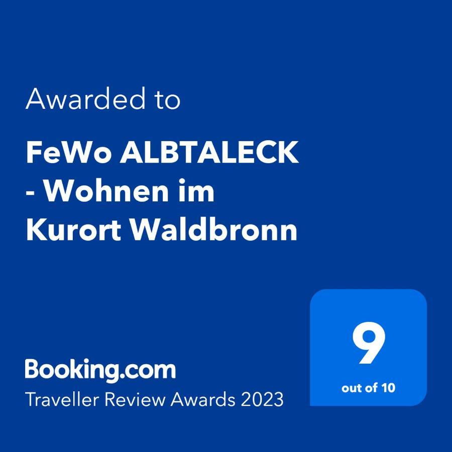 Fewo Albtaleck - Wohnen Im Kurort Waldbronn Ngoại thất bức ảnh